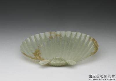 图片[2]-Jade shell plate, Mughal Empire-China Archive